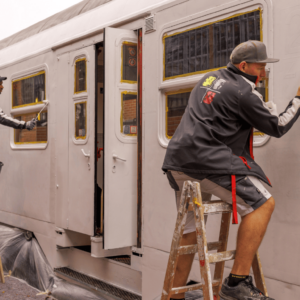 Neugestaltung Eisenbahnwagon