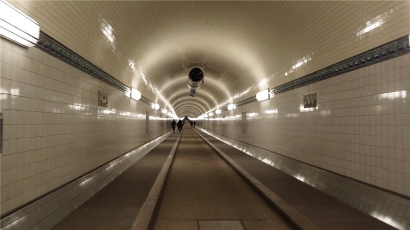 Alter Elbtunnel in Hamburg