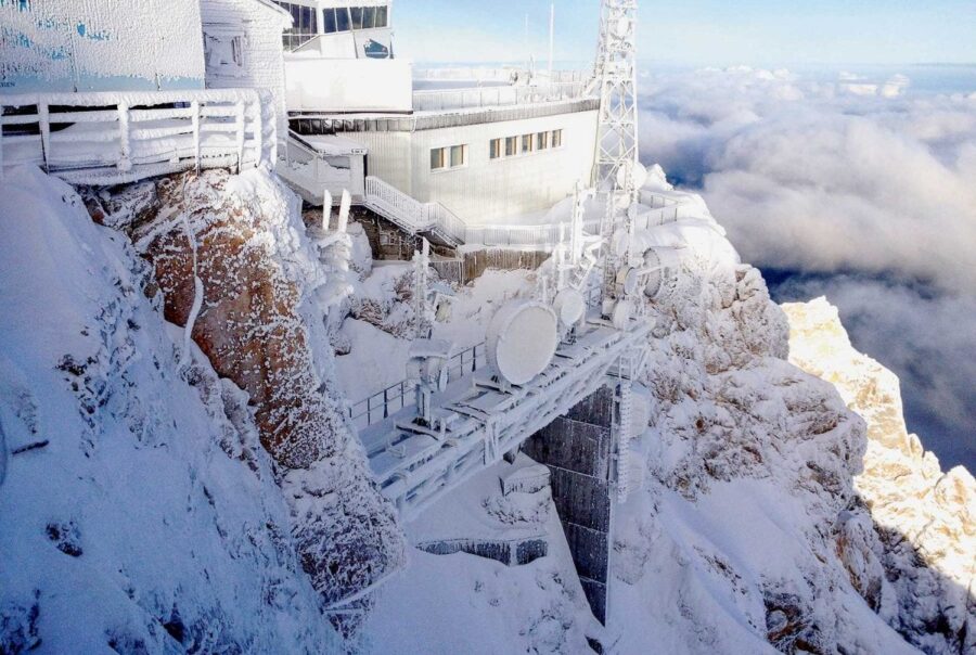 Sanierung auf der Zugspitze
