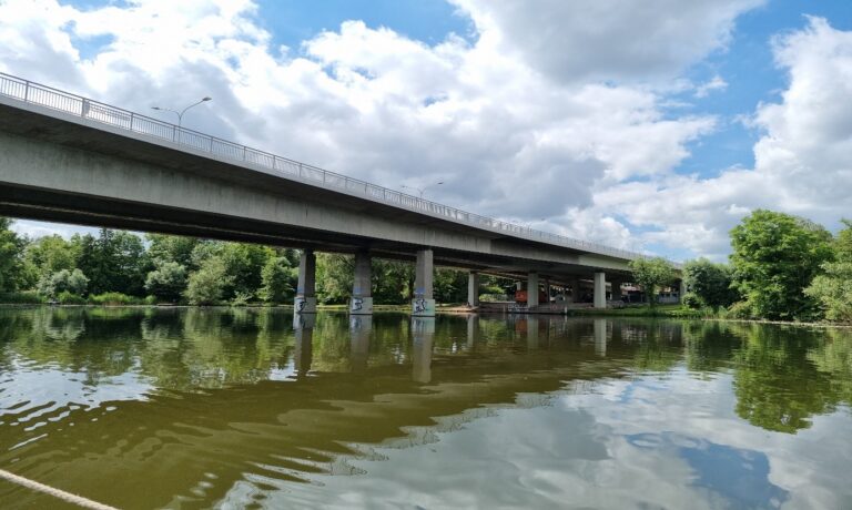 Instandsetzung von Bauwerksunterseite Wankenitzbrücke