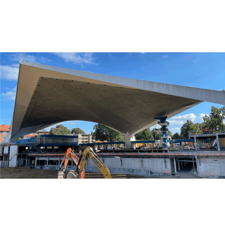 KKS-Schutz an denkmalgeschützter Hyperdachschale Hamburg