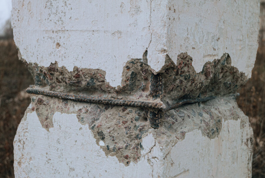 Beton-Abplatzungen reparieren