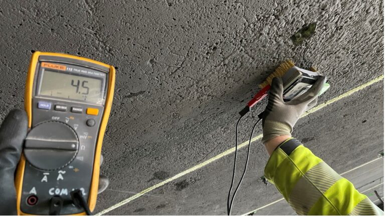 Betoninstandsetzung mit Korrosionsschutz von HWP