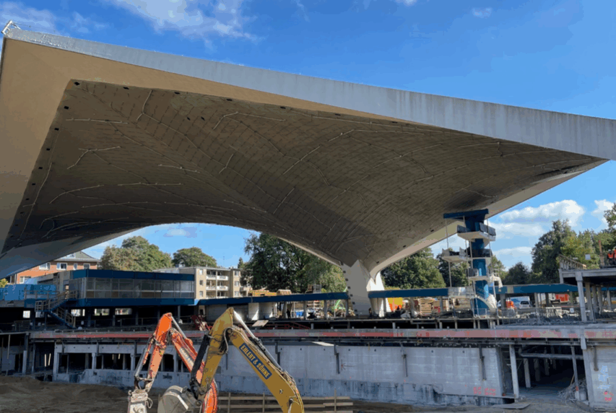 CCP protection for listed hyper roof shell Hamburg