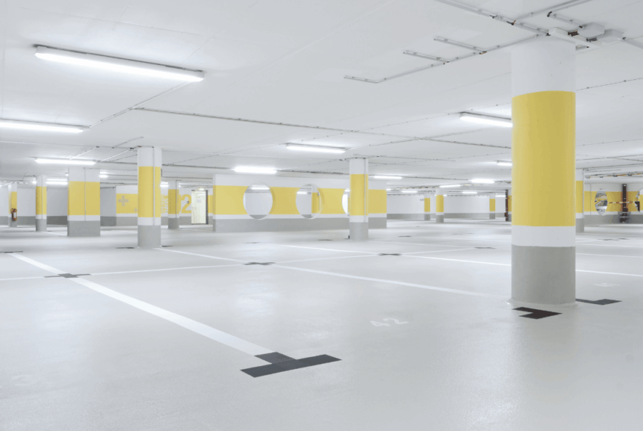 Refurbishment of underground car park Nuremberg