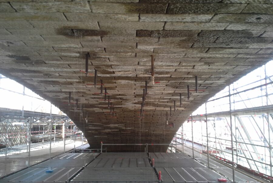 Sanierung Pont Adolphe Steinbogenbrücke