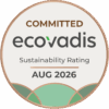 Committed ecovadis Sustainability Rating August 2026